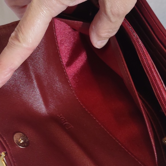 Designer Inspired Flap Front Wallet EUC - Picture 5 of 11